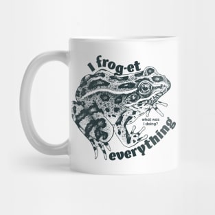 I frog-et everything Mug